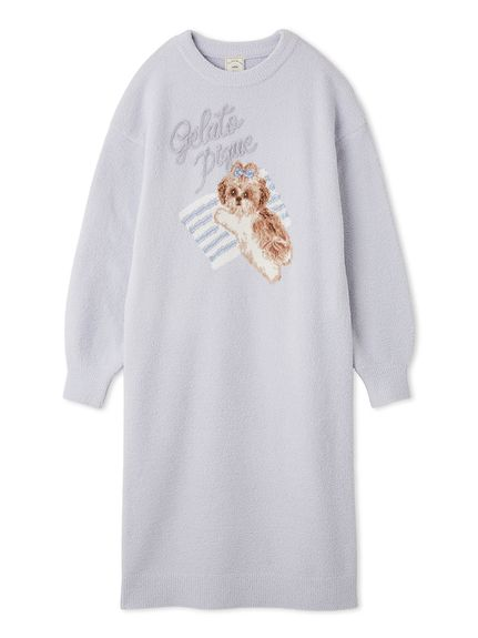 ジェラートピケ　gelatopiqué シーズー　ワンピース gelato pique / ジェラート ピケ シーズ―ジャガードワンピース