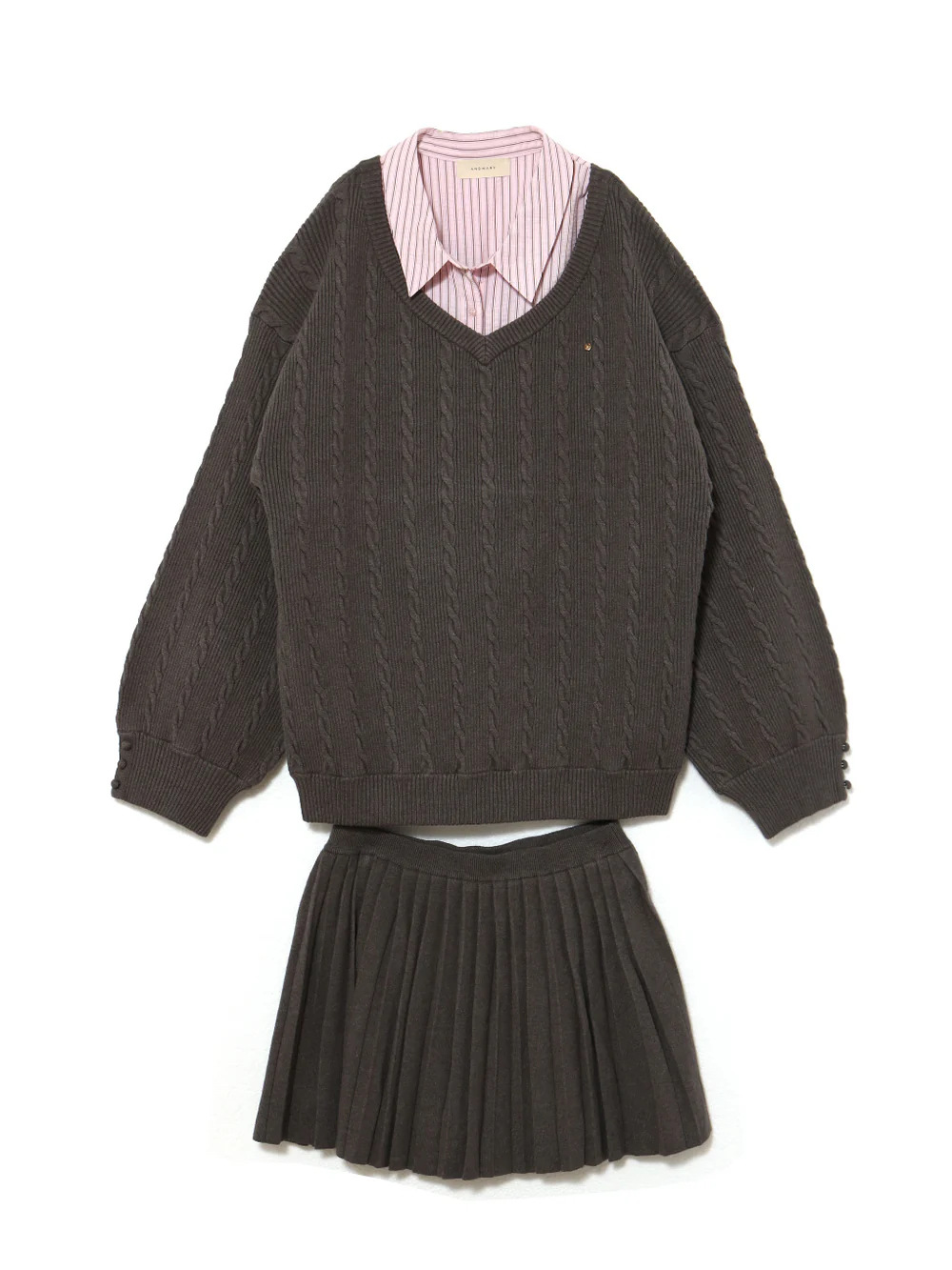 アンドマリーandmaryAgatha blouse set up セットアップ
