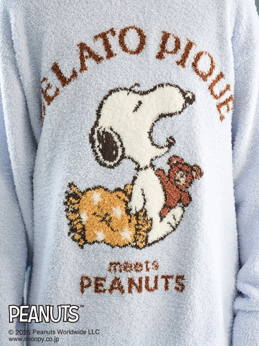 PEANUTS】オリジナルアート ジャガードプルオーバー＆ロングパンツセット