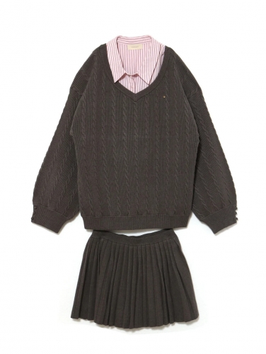 アンドマリーandmaryAgatha blouse set up セットアップ