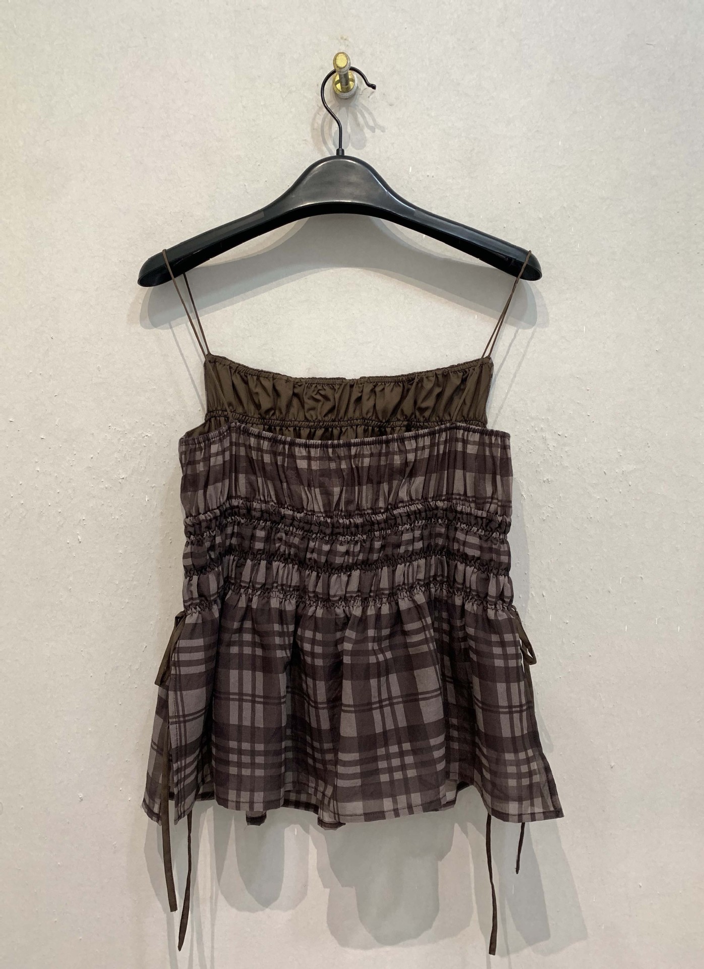 TODAYFULのCheck Jacquard Camisole TODAYFUL SALE 即日発送 (トゥデイ