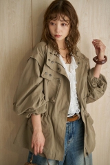 MINAMI TANAKA×CLANE OVER TWEED COAT 同型
