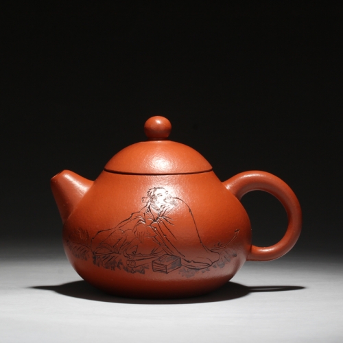 HN102Chinese Teapot Tea Accessories Traditional Design Yixing Purple Clay Pots wholesale