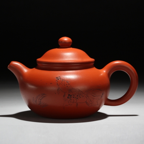 Chinese Teapot Tea Accessories Traditional Design Yixing Purple Clay Pots wholesale(H152)