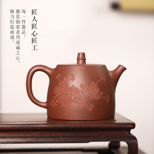 yixing teapot clayteapot chinese pot purple clay