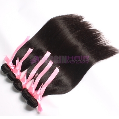 Top grade wholesale real straight hair extension brazilian virgin  hair bundles
