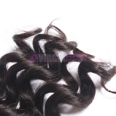Good quality  Popular Malaysian human hair weave  loose curl hair extension