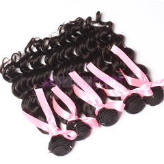 100% unprocessed wholesale loose curl weave hair remy Brazilian virgin hair