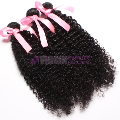 Top grade from one donor Peruvian kinky curly hair weave