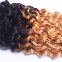 Cheap curly Brazilian hair weave,ombre hair weaves,factory price Brazilian hair