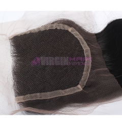8-18 Inch Top Grade 4x4 inch Lace Closure Body Wave Free part & Middle part three part on full stock