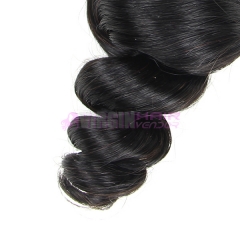 Good grade 8-30 inch loose  wave brazilian human hair extension