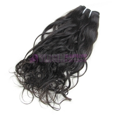 Good grade 8-30 inch wholesale virgin Malaysian human hair extension natural wave