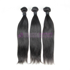 Good grade 8-30 inch peruvian virgin human hair no shedding no tangling natural straight