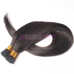 100% remy virgin russian hair i tip hair extensions