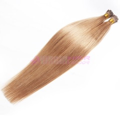 wholesale silky straight virgin remy 100 keratin i tip human hair extension