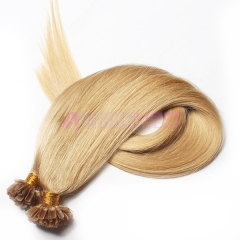 Good quality 100% cheap keratin u tip human hair extension