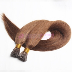 Cheap i tip 100% virgin indian remy hair extensions