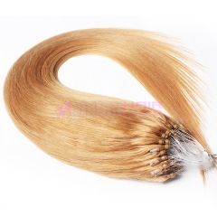 Factory price hot selling natual straight micro loop hair extension