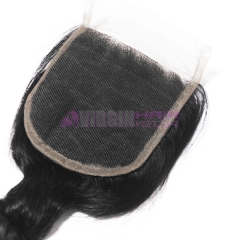 Wholesale most popular unprocessed brazilian free parting cheap lace closure