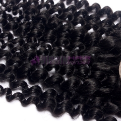 Super Quality 8-24ich stock lace closure piece cheap virgin human hair closure