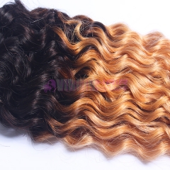 Cheap curly Peruvian hair weave,ombre hair weaves,factory price Peruvian hair