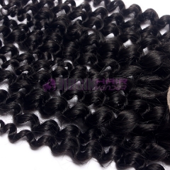Super Quality 8-24ich wholesale black hair free parting lace closure