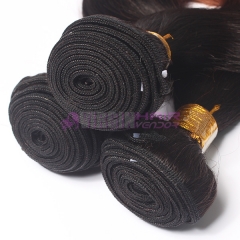 Top grade real virgin human hair Brazilian ombre hair weaves