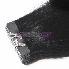 Wholesale Remy skin weft hair tape on hair extension #1