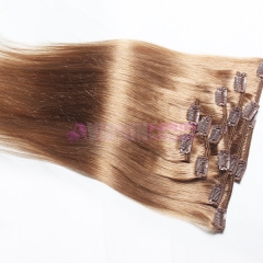 Human Hair Weft 18-24 inch Remy Clip in Hair Extension