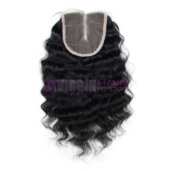 8-24ich wholesale black hair free parting lace closure