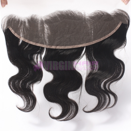 Super grade frontal 13*4 100% virgin hair closure way hair