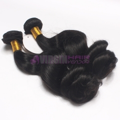 Super grade 8-30inch double drawn 100% remy hair Malaysian hair