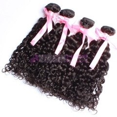 Top grade  hot sales 100% italian curl virgin Brazilian hair weave