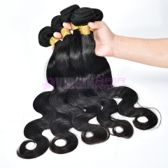 where china supplier wholesale Body wave Brazilian hair weave