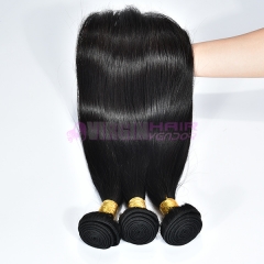 Fashion 100% Malaysian human hair extension natural straight