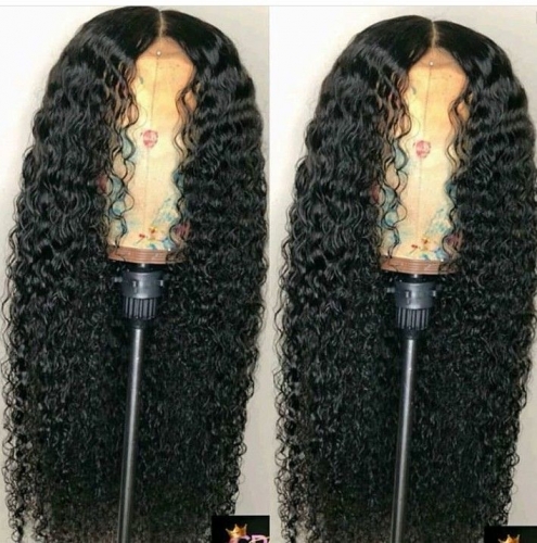 150% destiny free part human hair full lace wig for sale curly texture natural color
