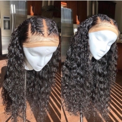 Deep Wave,150% 100% Human Hair Lace Frontal Wig different styles 12-22inch