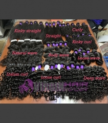 Super grade 10-30inch 100% virgin brazilian hair in stock factory supplier