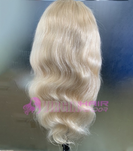 blonde lace front wig human hair