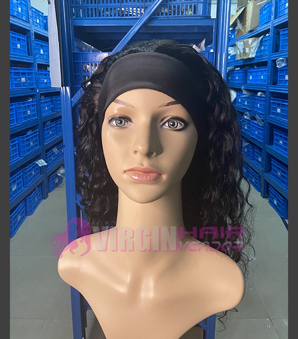 Headband wigs human hair | Virgin Hair Vendor