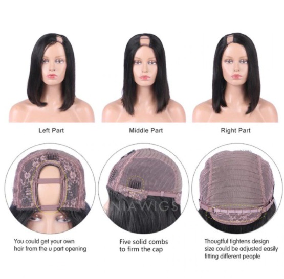 u part wig human hair