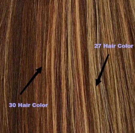 27 hair color vs. 30 hair color