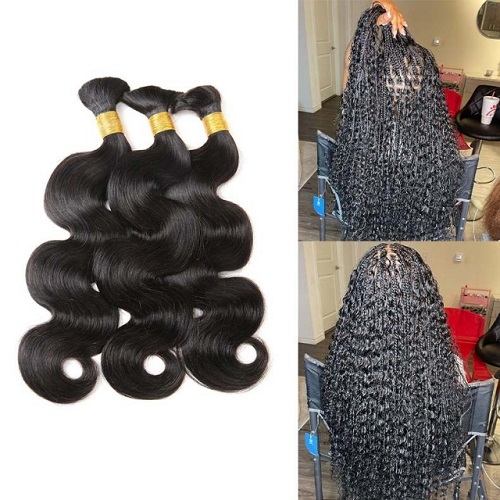 raw human hair for braiding