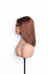 Staight Hair 4# 2x6 Lace Bob Wig Wholesale Raw Hair