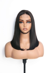 Staight Hair Natural Color 2x6 Lace Bob Wig Wholesale Raw Hair