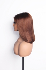 Staight Hair 1B-4# Color 2x6 Lace Bob Wig Wholesale Raw Hair