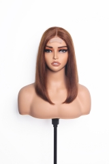 Staight Hair 4# 2x6 Lace Bob Wig Wholesale Raw Hair