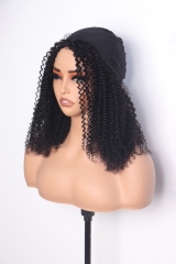 Curly Hair Natural Color Invisible Strap Half Wig Wholesale Price