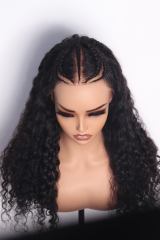 Curly Hair 20'' Pre-braided Wig Pre-cut & Pre-styled HD Lace Wig Wholesale Price